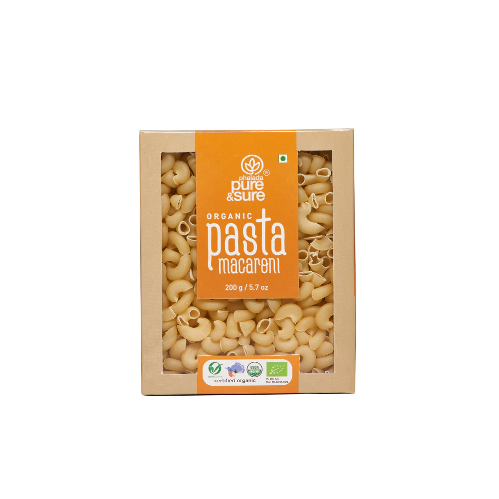 Pure & Sure Organic Pasta Macroni – 200g