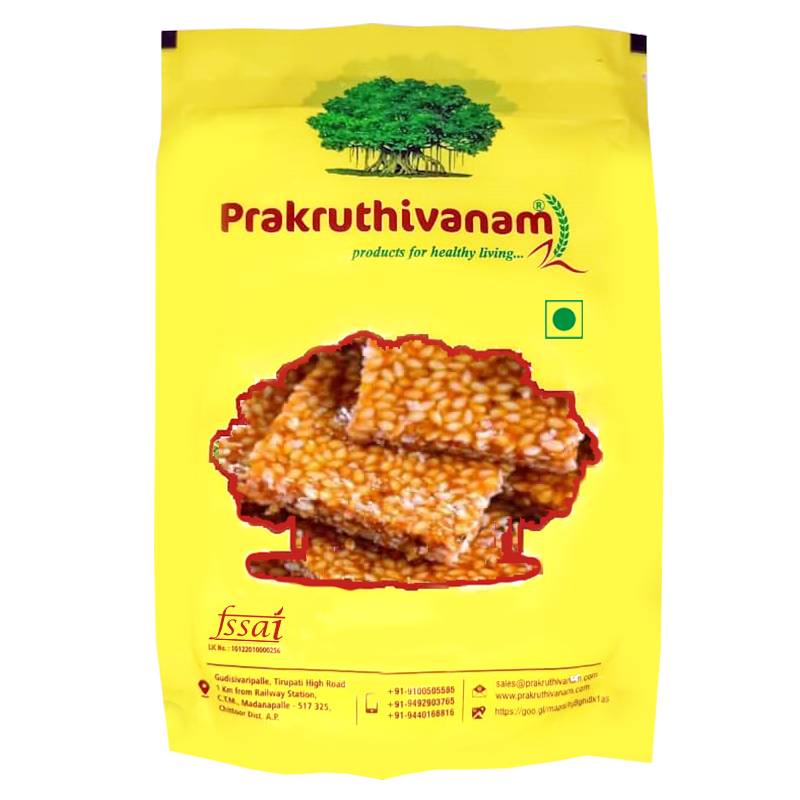 Gingelly/Sesame Chikki-100g