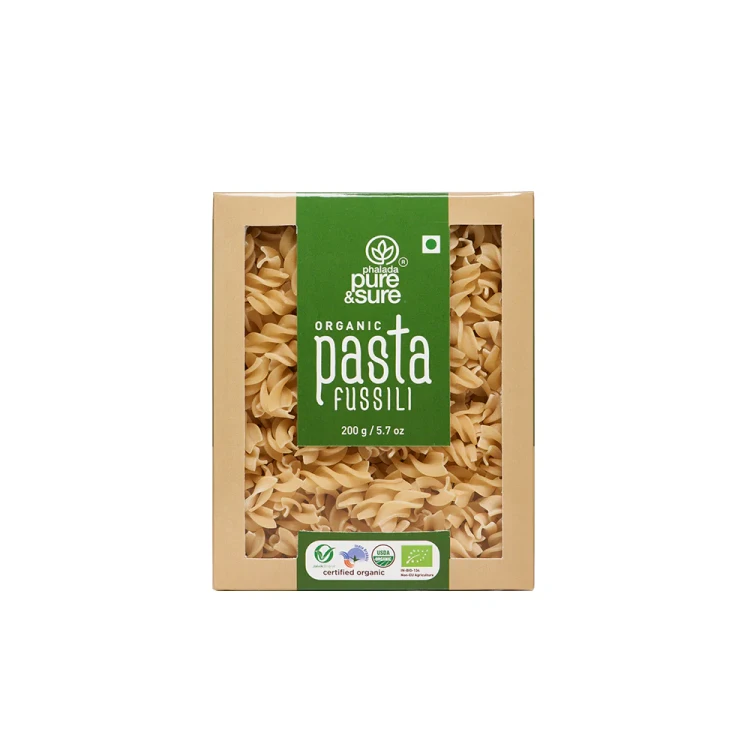 Pure & Sure Organic Pasta Fussili – 200g