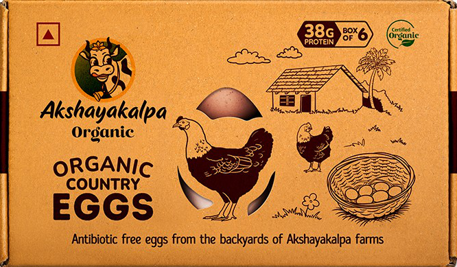 Akshayakalpa Organic Country Eggs