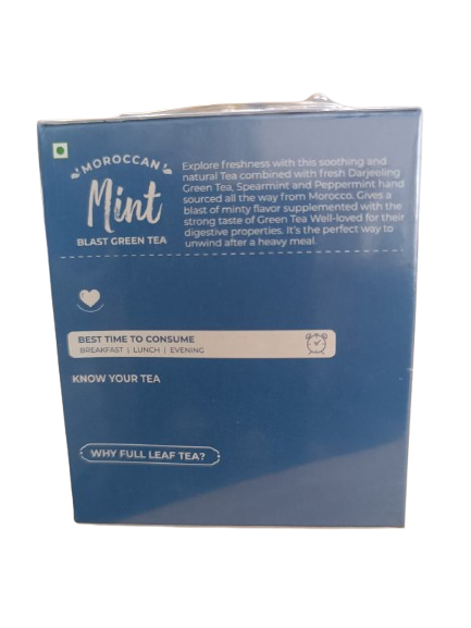Moroccan Mint Blast Green Tea